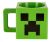 Чашка Minecraft Creeper Face Licensed Jinx Майнкрафт пластик