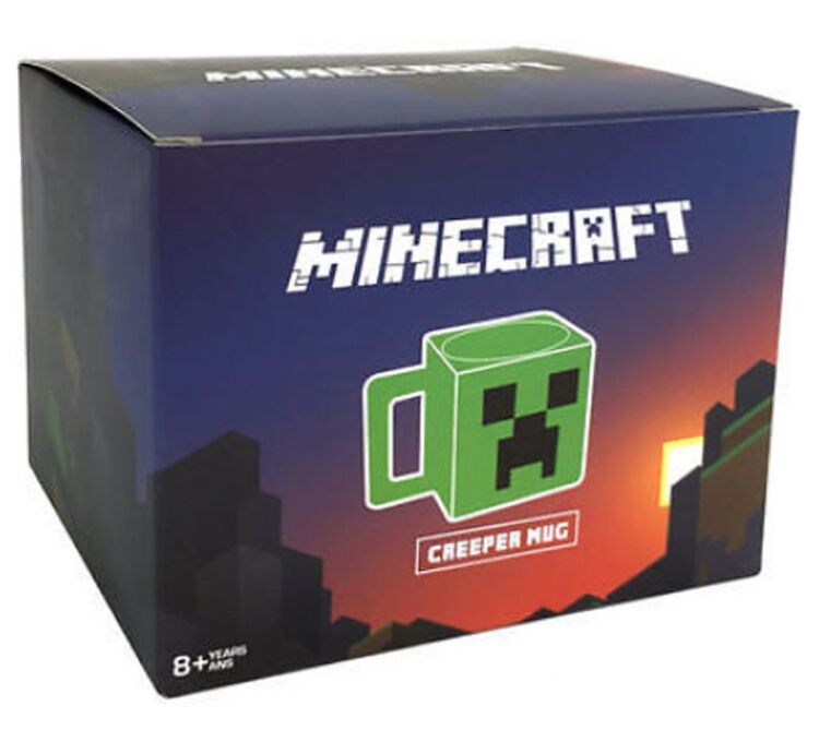 Чашка Minecraft Creeper Face Licensed Jinx Майнкрафт пластик