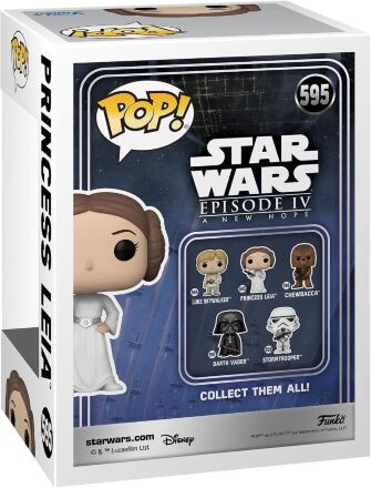 Фігурка Funko Star Wars Princess Leia Classics фанко Зоряні війни Принцеса Лея 595 (примятий бокс)