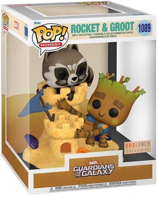 Фигурка Funko Marvel Rocket & Groot фанко Марвел Ракета и Грут 1089