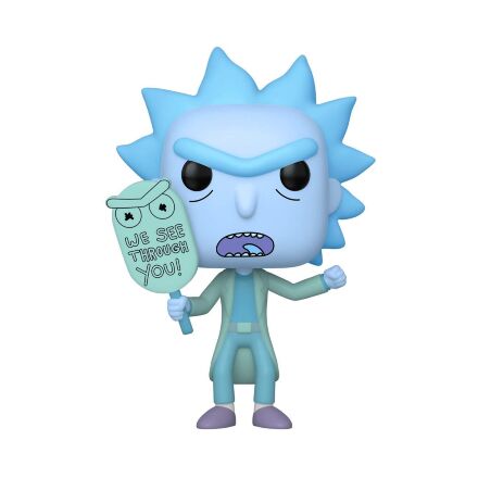 Фігурка фанк Рік і Морті Funko Pop! Rick and Morty - Hologram Rick Clone Amazon Exclusive