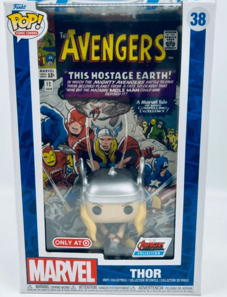 Фигурка Funko Pop Marvel Comic Cover Thor Фанко Тор Exclusive 38