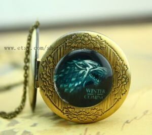 Брелок Game of Thrones Stark Wolf #2 (Black)