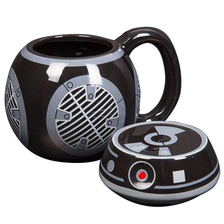 Чашка Star Wars The Last Jedi  BB-9E Ceramic Sculpted Mug with Lid 16 oz