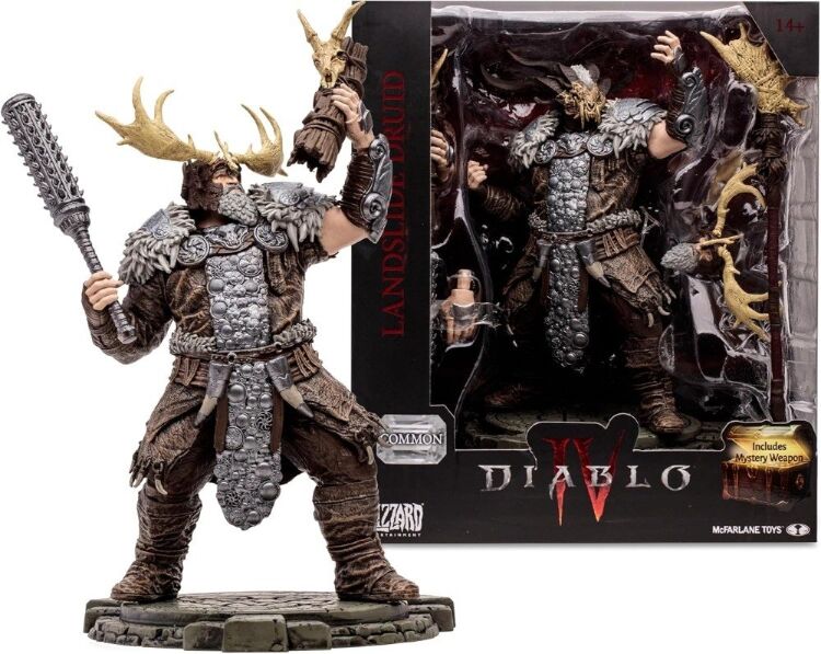 Фигурка McFarlane Diablo IV Landslide Druid Common Figure Диабло Друид 20 см. 