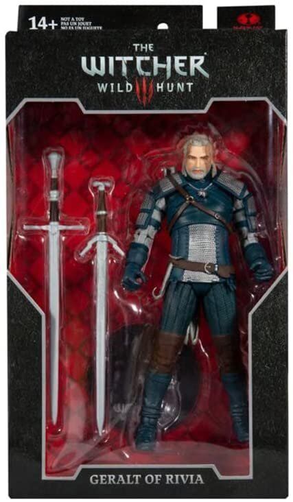 Фигурка McFarlane Witcher Geralt of Rivia Геральт из Ривии Viper Armor 18 см.