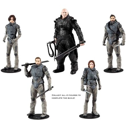 Фігурка McFarlane Toys Dune: Stilgar Action Figure with Build A Glossu Beast Rabban фільм Дюна
