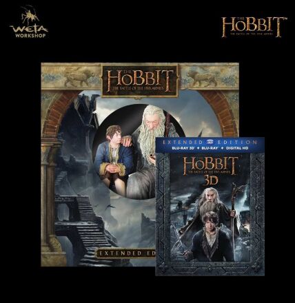 Статуетка Hobbit Battle of the Five Armies Statue + 5-DISC BLU-RAY EXTENDED EDITION