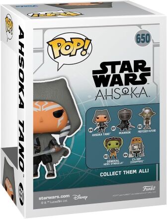 Фігурка Funko Star Wars Ahsoka Tano with Dual Lightsabers Зіркові війни фанко Асока Тано 650