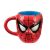 Чашка Spiderman - Sculpted 20 oz. Ceramic Mug