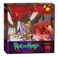 Пазл Рик и Морти Rick and Morty Puzzle (550 Piece)
