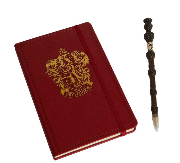 Канцелярский набор Harry Potter Gryffindor Journal and Elder Wand Pen Set Гарри Поттер Блокнот + Ручка Палочка