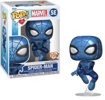 Фігурка Funko Marvel: Make A Wish Spiderman фанко Людина павук (POPs Exclusive) SE (примятий бокс)