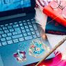 Наклейки ABYstyle Harry Potter Hogwarts Houses (Гарри Поттер) Хогвартс 