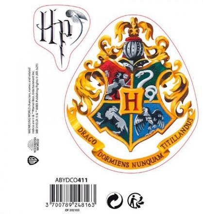 Наклейки ABYstyle Harry Potter Hogwarts Houses (Гаррі Поттер) Хогвартс 