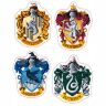 Наклейки ABYstyle Harry Potter Hogwarts Houses (Гарри Поттер) Хогвартс 