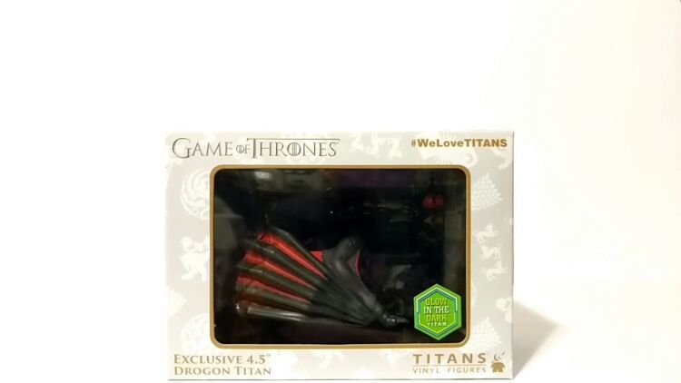 Фигурка Game of Thrones Titans Exclusive 4.5" Drogon Glow in the Dark Figure