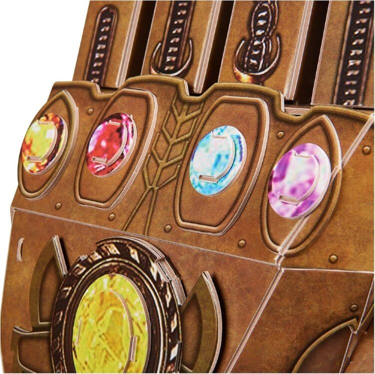 Пазл 4D Build Marvel Infinity Gauntlet puzzle 3D картон Перчатка бесконечности 142 шт.