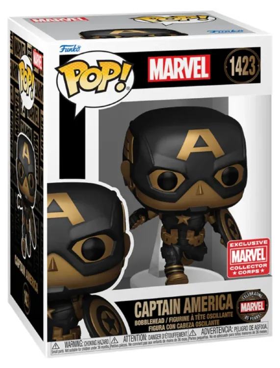 Фигурка Funko Marvel: Captain America фанко Капитан Америка (Collector Corps Exclusive) 1423