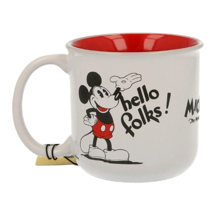 Чашка Disney MICKEY MOUSE Hello folks Mug кружка Микки Маус 400 мл