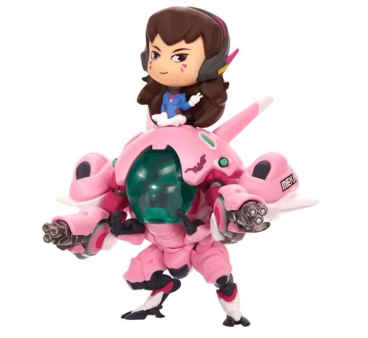 Мини фигурка Cute But Deadly D.Va and MEKA Figure