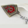 Брелок Horde Орда World of Warcraft Metal Bronze