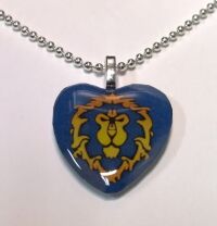 Брелок-сердце World of Warcraft Alliance