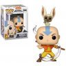 Фігурка Funko Avatar: The Last Airbender - Aang with Momo Figure фанко Аватар Аанг 534
