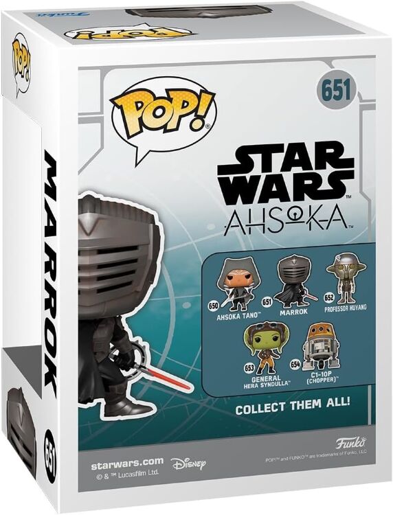 Фигурка Funko Star Wars Ahsoka: Marrok фанко Маррок 651