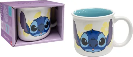 Чашка Stor Disney Stitch Palms кружка для сніданку Стіч 400 мл 