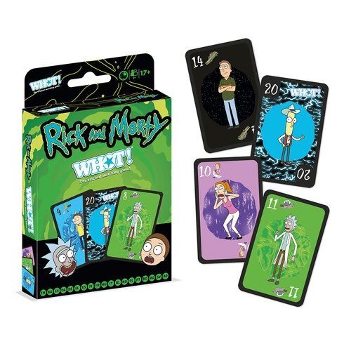 Игральные карты Рик и Морти Rick and Morty WHOT! Board Game