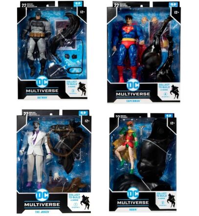 Набір 4 Фігурок McFarlane DC Multiverse The Dark Knight Returns Batman (Build-A Horse) Бетмен