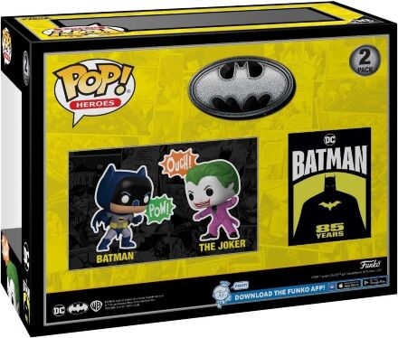 Фігурка Funko DC Heroes: Batman and The Joker 2-Pack Фанко Бетмен та Джокер (Amazon Exclusive)