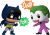 Фігурка Funko DC Heroes: Batman and The Joker 2-Pack Фанко Бетмен та Джокер (Amazon Exclusive)