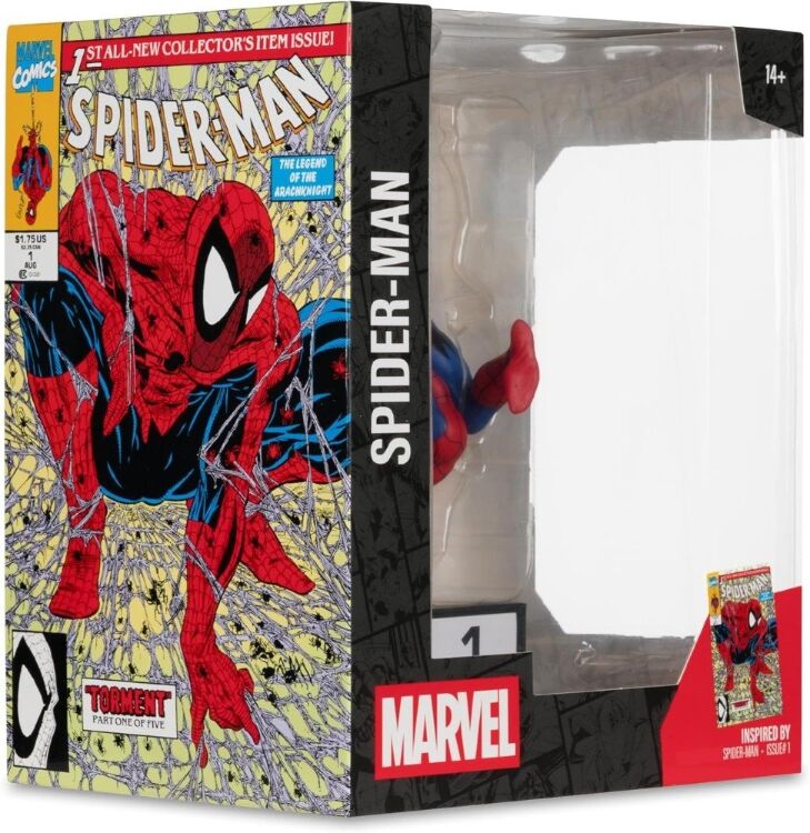 Фигурка McFarlane Marvel Spider-Man Figure Марвел Человек паук 20 см. 