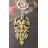 Брелок  Diablo III Logo Metal bronze