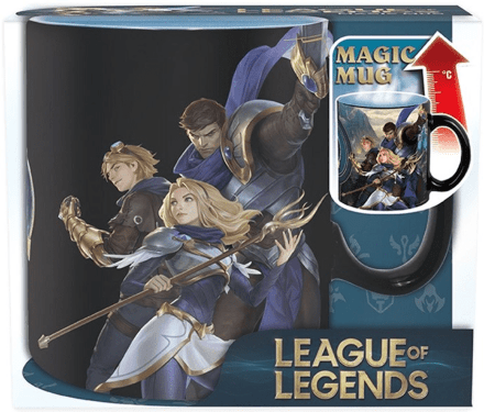 Чашка хамелеон ABYstyle League Of Legends Group кухоль Ліга Легенд (ЛОЛ) 460 мл.