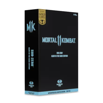 Фігурка McFarlane Mortal Kombat 11 Sub Zero Gold Label Сабзіро (Світиться у темряві) 20 см.