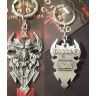 Брелок - Diablo III Logo Metal silver