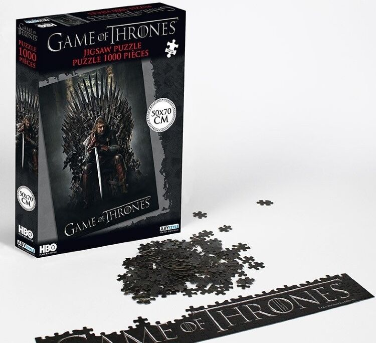 Пазл GAME OF THRONES Puzzle Iron throne Игра престолов Железный Трон 1000 шт.
