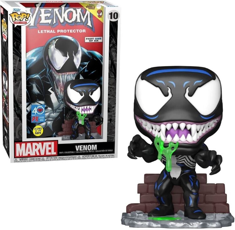 Фигурка Funko Marvel Comic Cover: Venom Lethal Protector Figure фанко Веном (PX Previews Exclusive) 10