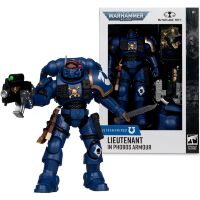 Фигурка McFarlane Warhammer 40000 Lieutenant in Phobos Armour Ultramarines Вархаммер Лейтенант в Броне Фобос 18 см. 