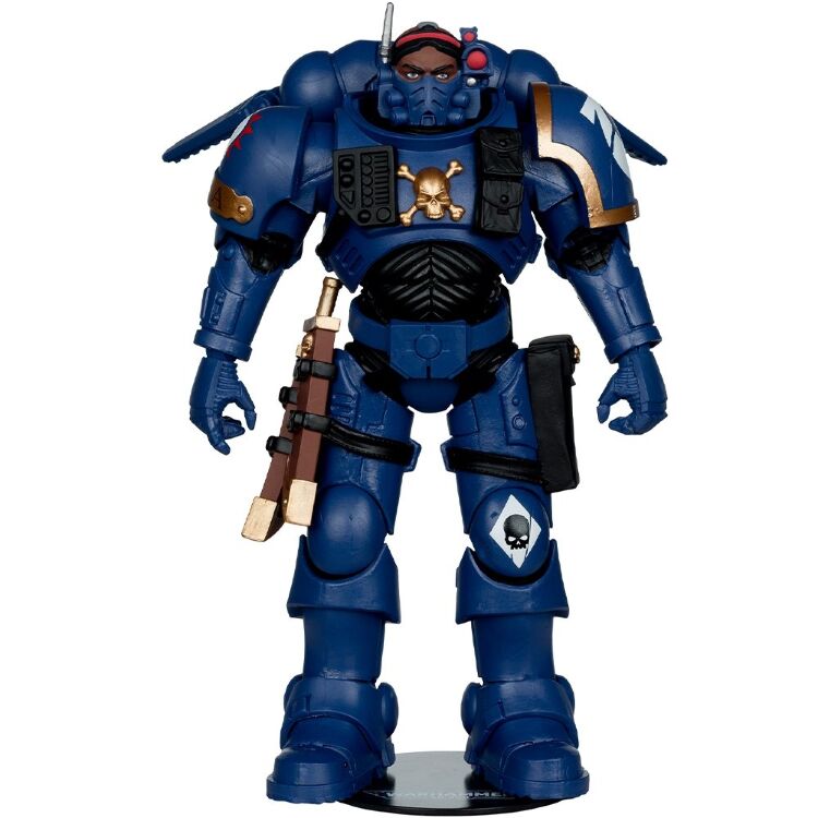 Фигурка McFarlane Warhammer 40000 Lieutenant in Phobos Armour Ultramarines Вархаммер Лейтенант в Броне Фобос 18 см. 