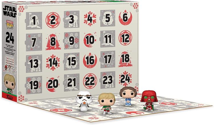 Адвент календарь Funko Star Wars Advent Calendar Holiday 2022 Фанко Звёздные войны