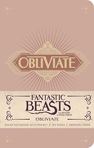 Блокнот Fantastic Beasts and Where to Find Them: Obliviate Ruled Pocket (Insights Journals)