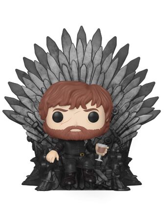 Фігурка Funko Pop Deluxe: Game of Thrones - Tyrion Sitting On Iron Throne фанк Тіріон