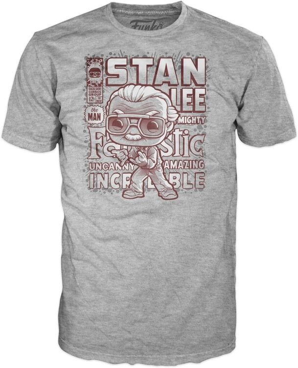 Футболка Funko Boxed Tee: Marvel Stan Lee фанко Марвел Стэн Ли (размер L)