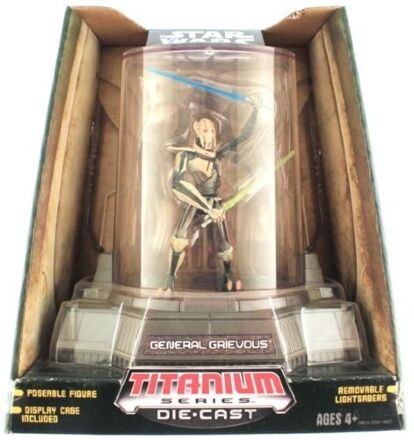 Фігурка Star Wars - TITANIUM DIECAST - Gen Grievous