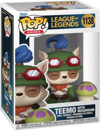Фігурка Funko League Of Legends Teemo with Shroom фанко Ліга легенд Тімо 1138