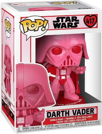  Фігурка Funko Pop Star Wars: Valentines - Vader with Heart фанк Зоряні війни Дарт Вейдер